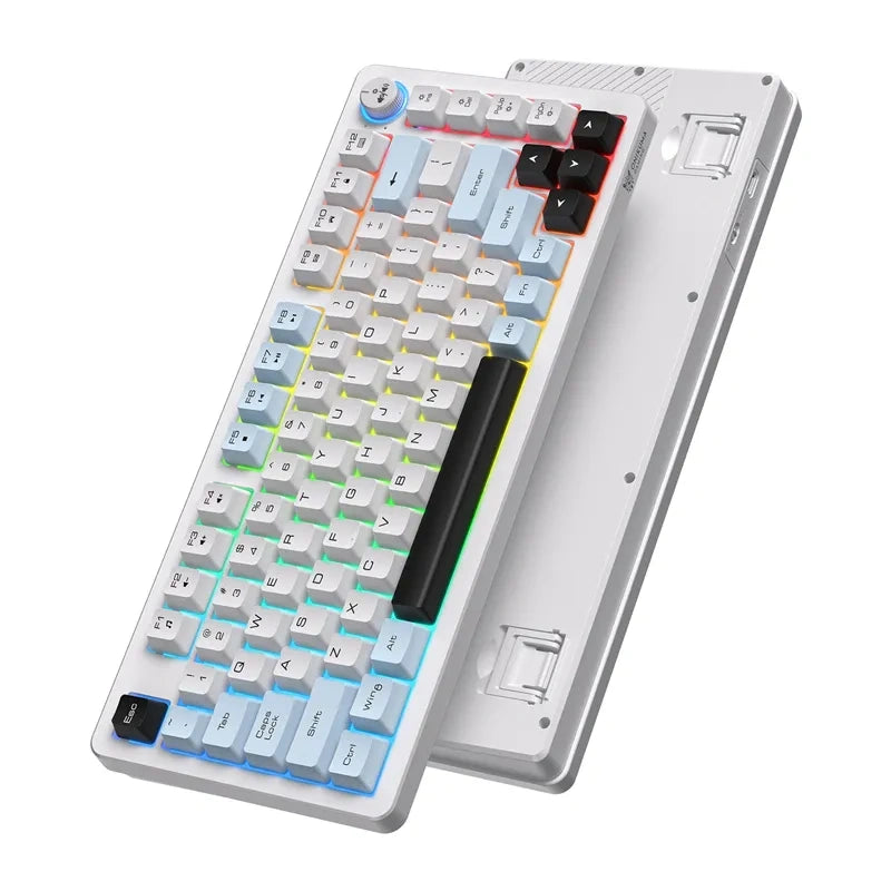 ONIKUMA MT501 Gaming Keyboard (White)_4