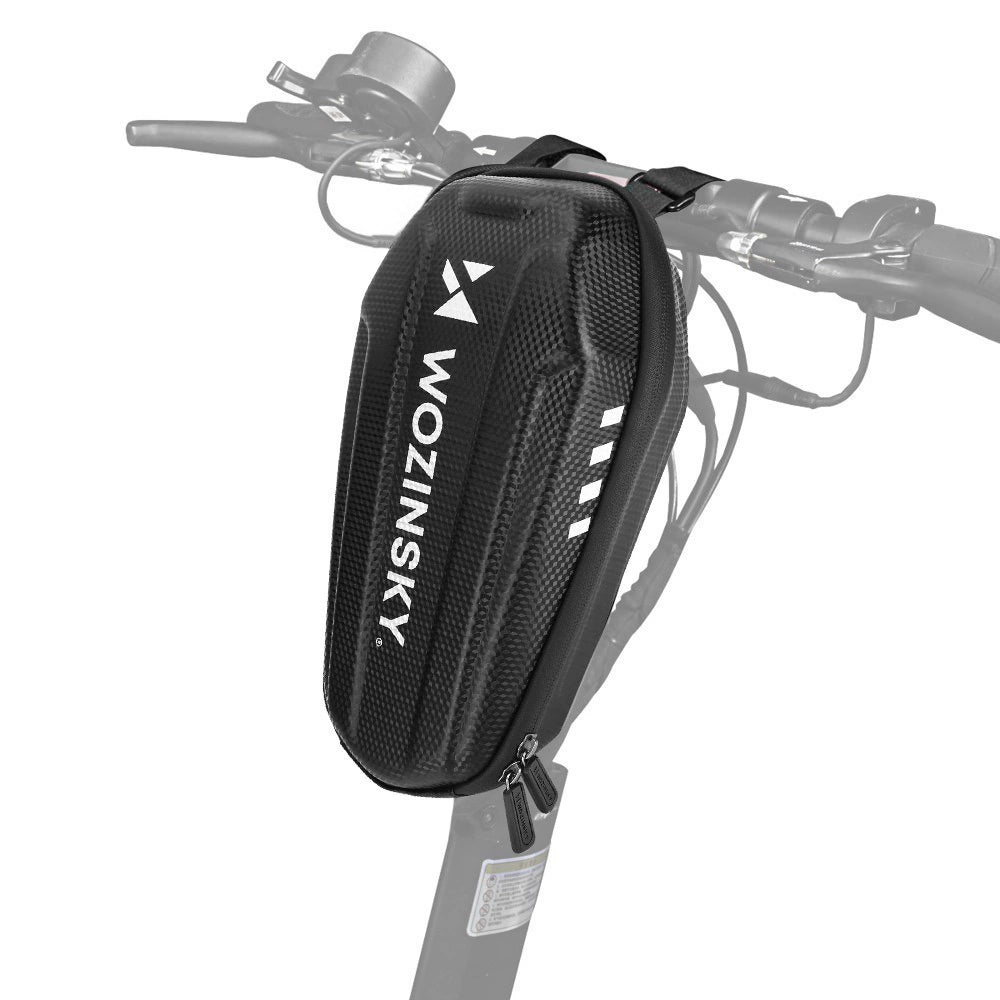 Wozinsky waterproof scooter handlebar bag 2l handlebar bag black (WSB3BK)_16
