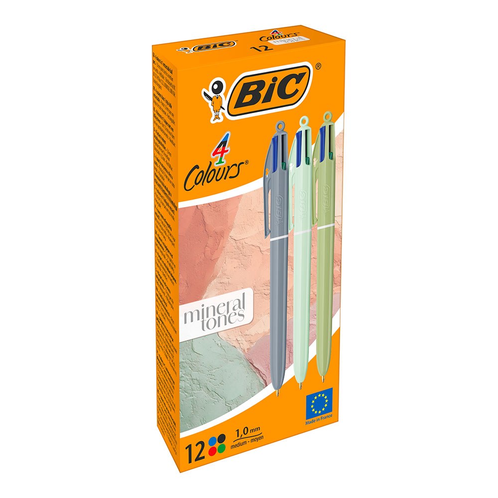 Caneta mineral tones, tinta 4 cores, 12 un., caixa_0