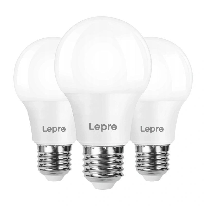 LEPRO 100089-WW-EU-3 LED Bulb, E27, A60, 8.5W (60W), 806 lm, 2700K (warm white), 180°, 3-pack_0