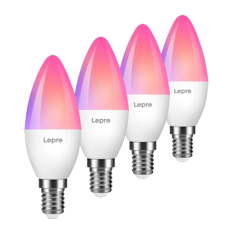 LEPRO BC1-EU-4 C37 RGBCW Wi-Fi LED Bulb_0