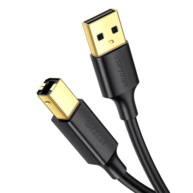 Ugreen USB Type B printer cable (male) - USB 2.0 (male) 480 Mbps 1.5 m black (US135 10350)_0