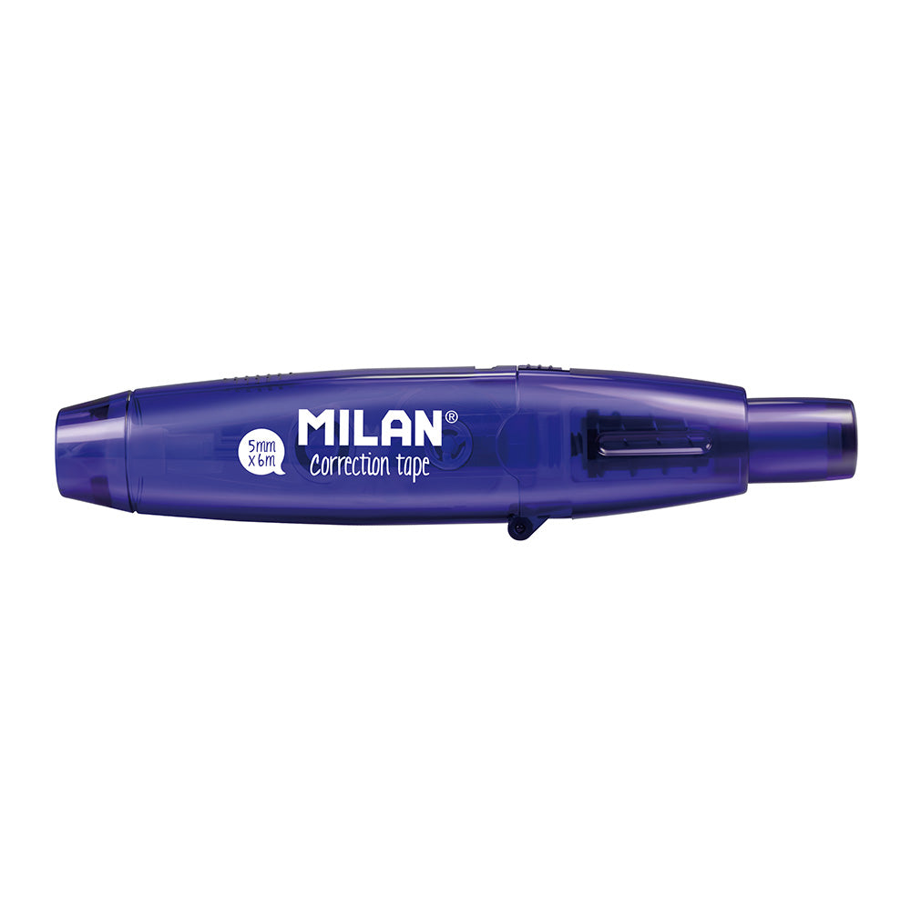 BlÃster corretor de fita com botão 5mm x 6m serie acid azul milan_0