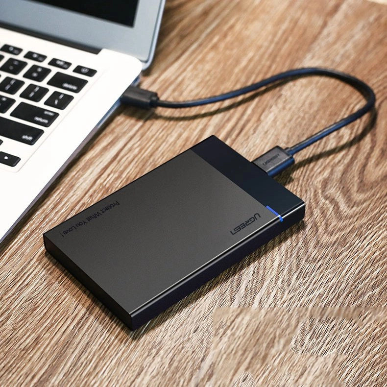 Ugreen bay for HDD SSD disk housing 2.5 '' SATA USB 3.2 Gen 1 (5 Gbps) micro USB SuperSpeed + 0.5 m cable black (US221 30848)_12