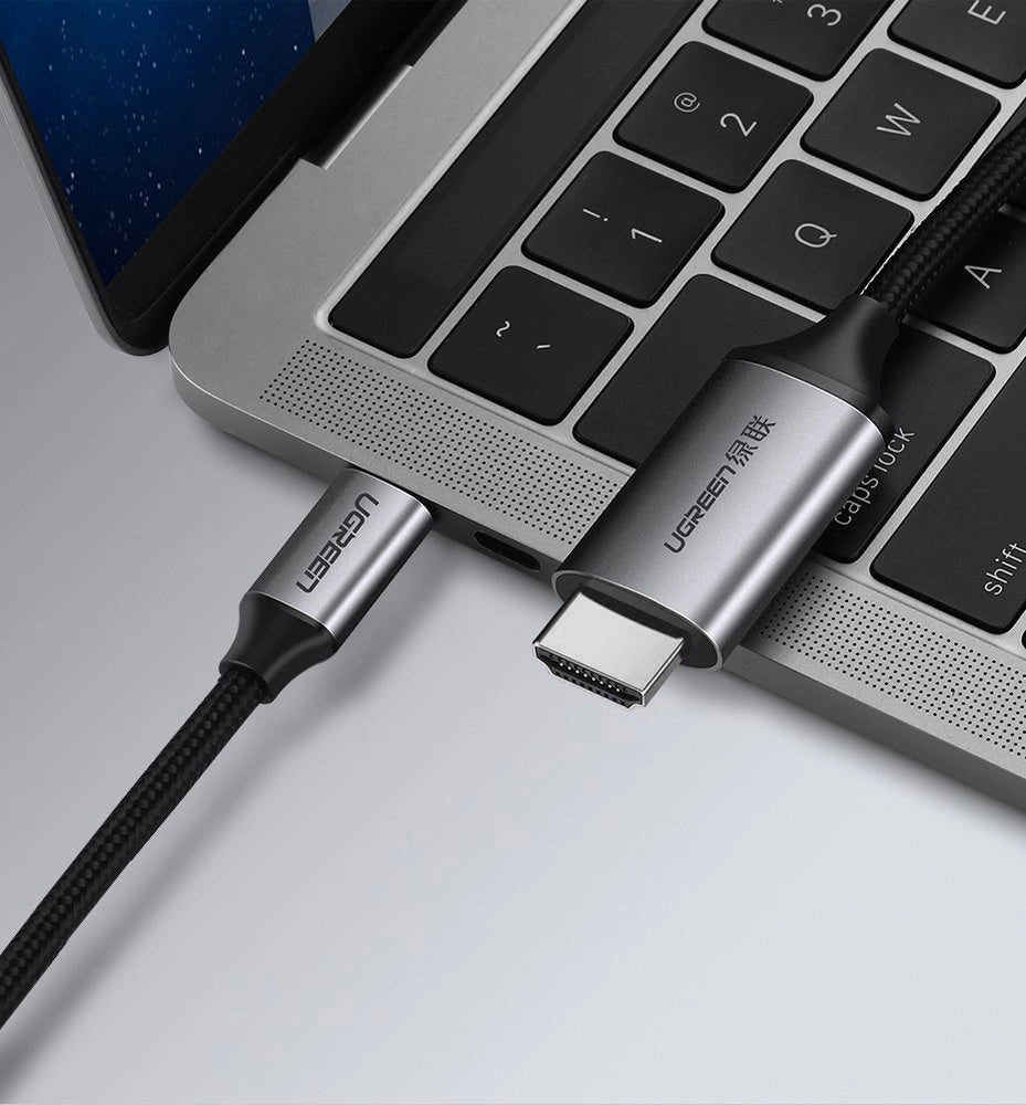 Ugreen cable HDMI cable - USB Type C 4K 60 Hz 1.5 m black-gray (MM142 50570)_10