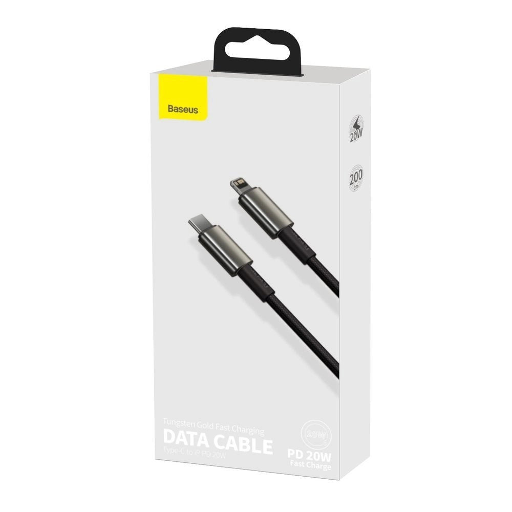 Baseus CATLWJ-A01 Lightning - USB-C PD 20W 480Mb/s 2m cable - black_8