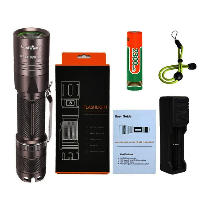 SUPERFIRE A6 Flashlight_2