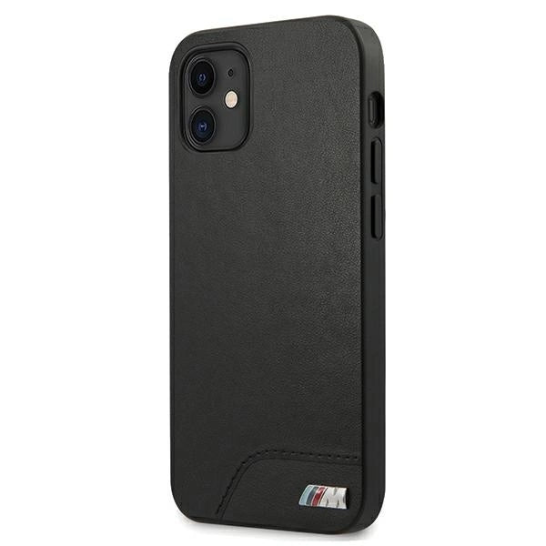 Etui BMW BMHCP12SMHOLBK iPhone 12 mini 5,4" czarny/black hardcase M Collection Smooth PU_1