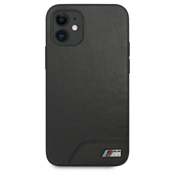 Etui BMW BMHCP12SMHOLBK iPhone 12 mini 5,4" czarny/black hardcase M Collection Smooth PU_2