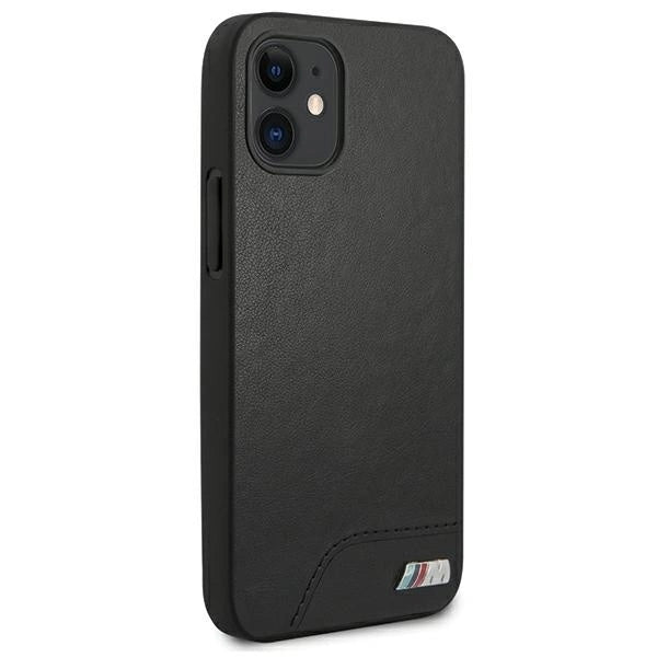 Etui BMW BMHCP12SMHOLBK iPhone 12 mini 5,4" czarny/black hardcase M Collection Smooth PU_3