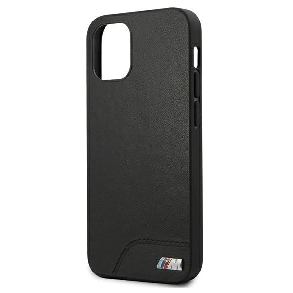 Etui BMW BMHCP12SMHOLBK iPhone 12 mini 5,4" czarny/black hardcase M Collection Smooth PU_5