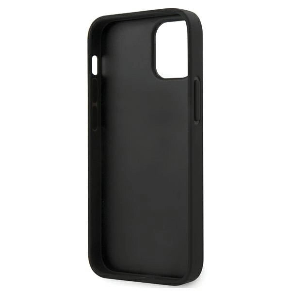 Etui BMW BMHCP12SMHOLBK iPhone 12 mini 5,4" czarny/black hardcase M Collection Smooth PU_6