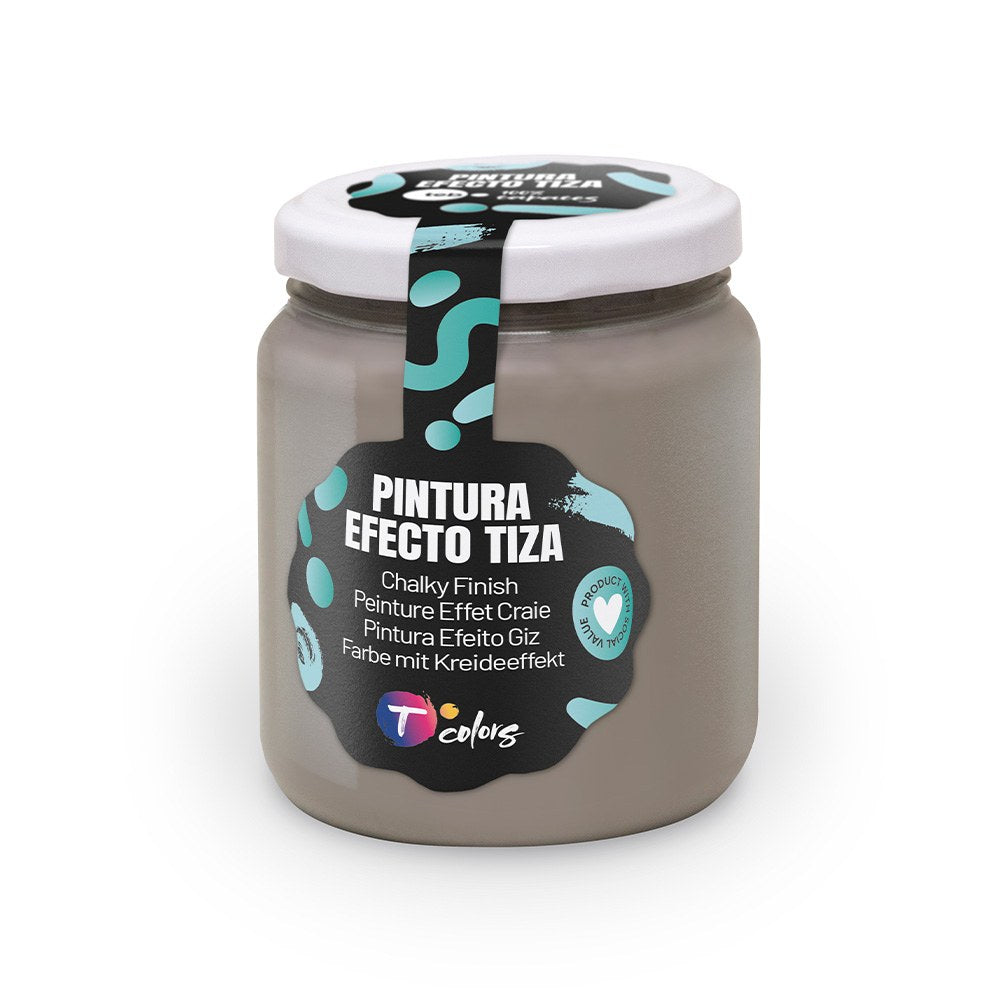 Tinta efeito giz, cor cinza fumo, 175 ml_0