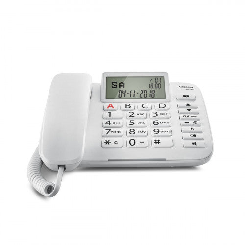Gigaset DL380 Teléfono analógico Blanco Identificador de llamadas_3