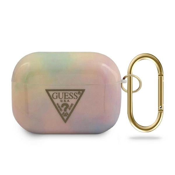 Guess GUACAPTPUMCGG01 AirPods Pro cover pink/pink Tie & Dye Collection_0