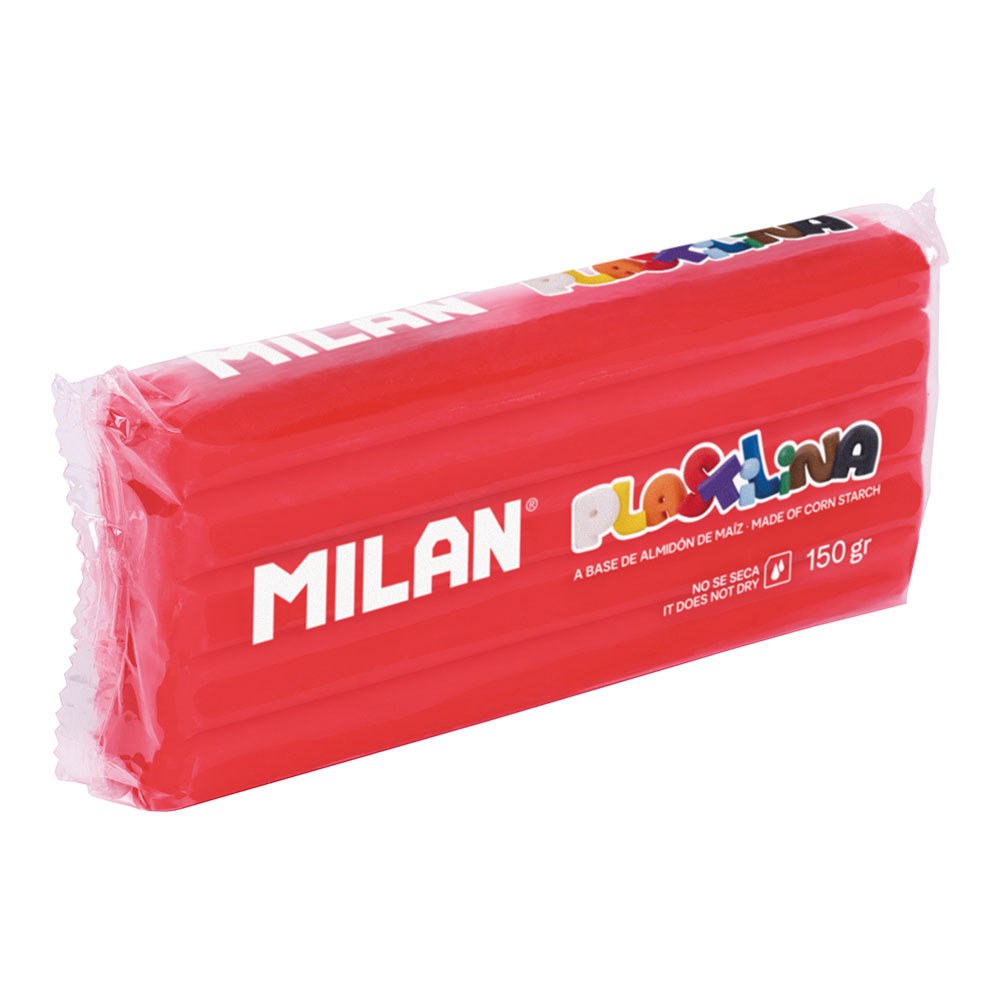 Plastilina 150 g, cor vermelha_0