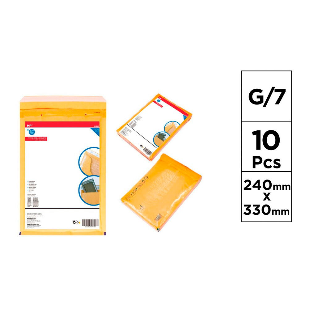 Envelope de bolhas g/7 240 x 330 mm, 10 un_0