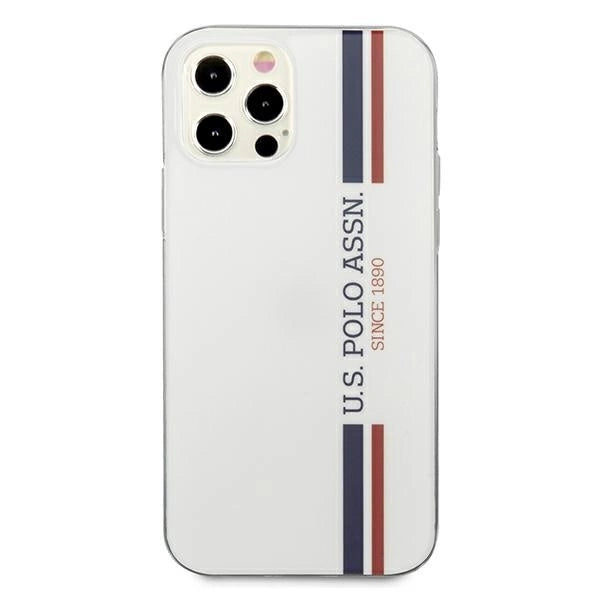 US Polo USHCP12MPCUSSWH iPhone 12/12 Pro 6,1" biały/white Tricolor Collection_2