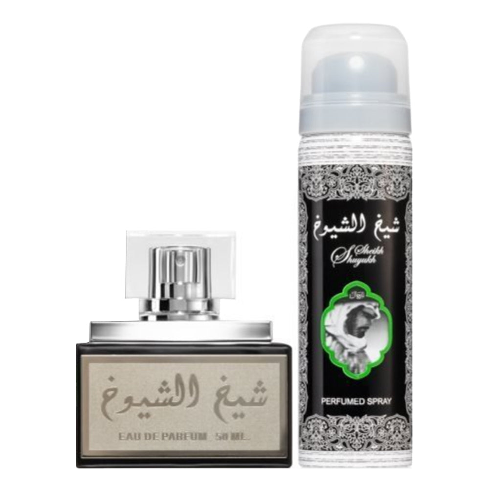 Lattafa Sheikh Al Shuyukh Black Man Eau de Parfum 50ml + Deospray 50ml_1