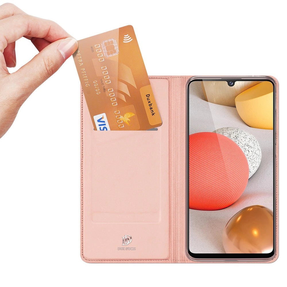 DUX DUCIS Skin Pro Bookcase type case for Samsung Galaxy A42 5G pink_1