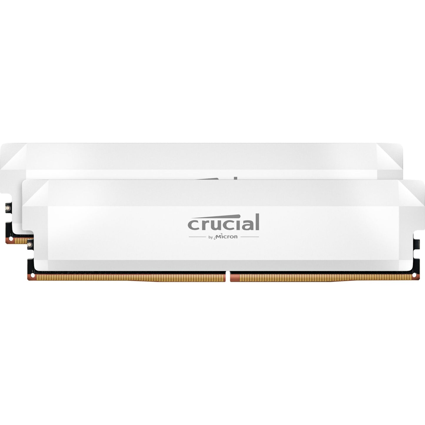 Memória Crucial Pro Overclocking White 32GB (2x16GB) DDR5 6000MHz