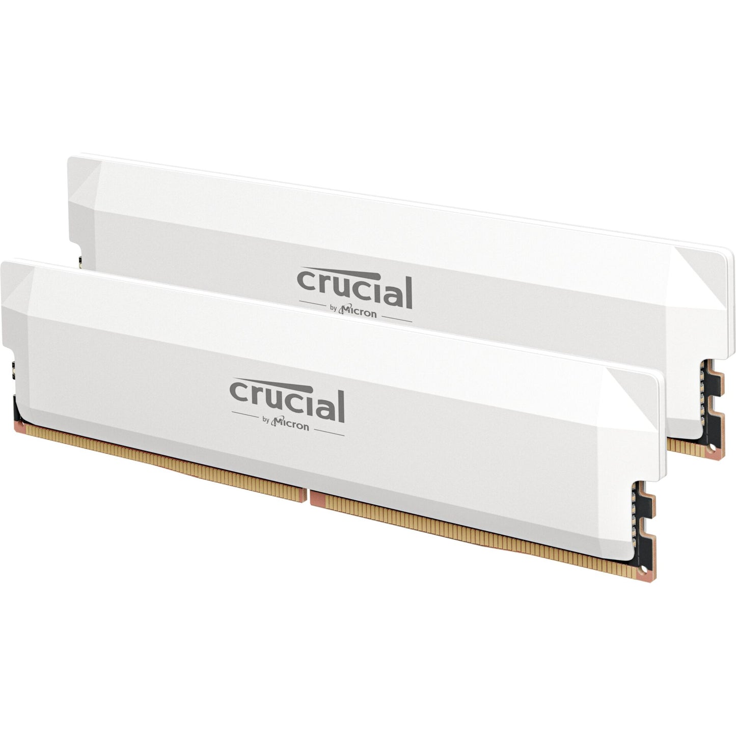 Memória Crucial Pro Overclocking White 32GB (2x16GB) DDR5 6000MHz