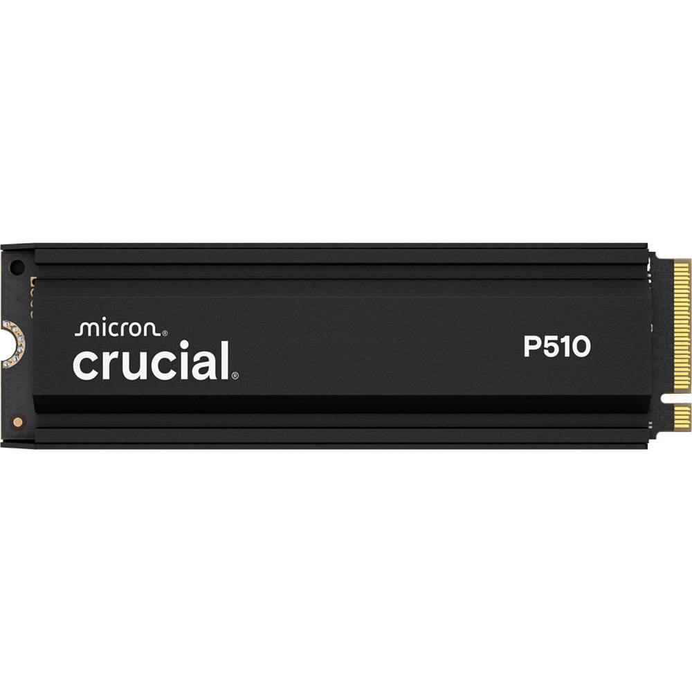SSD M.2 2280 Crucial P510 1TB c/ Heatsink TLC NAND NVMe PCIe Gen 5.0x4