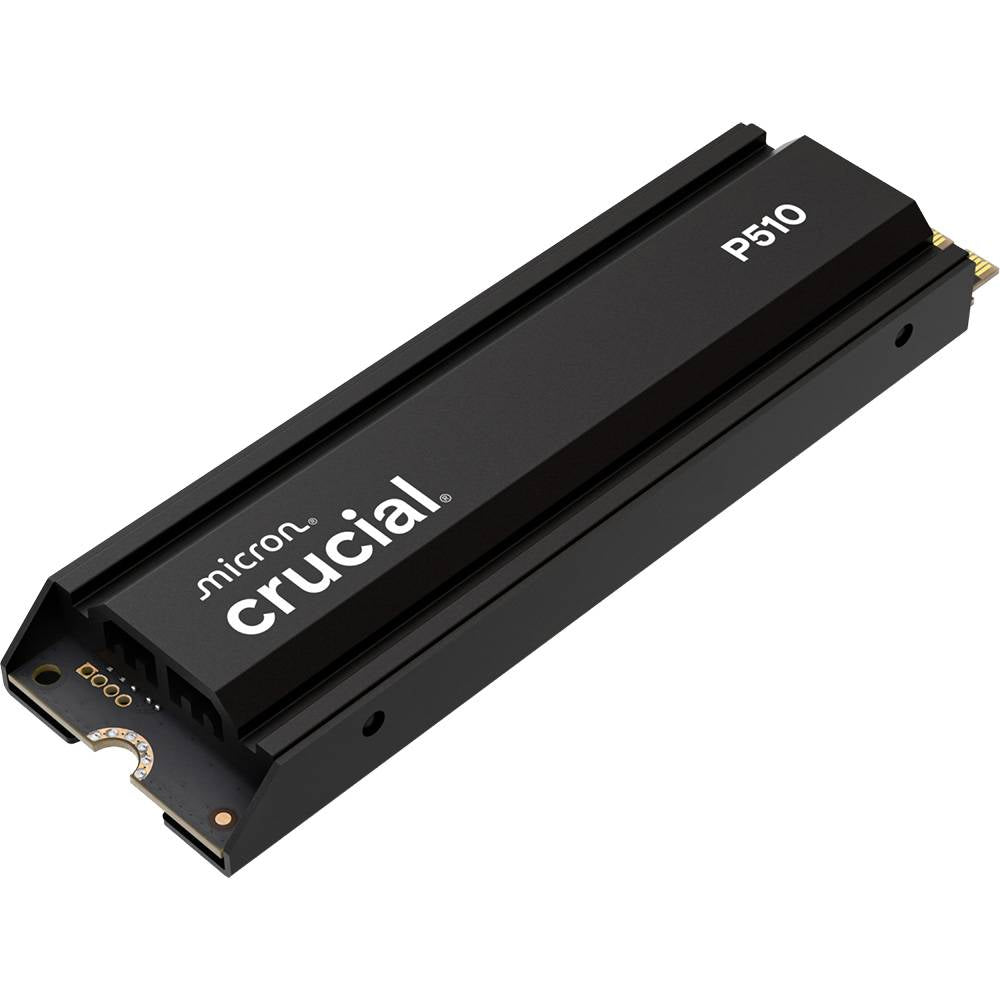 SSD M.2 2280 Crucial P510 1TB c/ Heatsink TLC NAND NVMe PCIe Gen 5.0x4