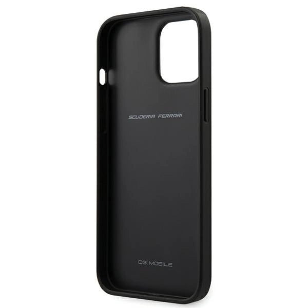 Ferrari FEOGOHCP12LBK iPhone 12 Pro Max 6.7" black/black hardcase Off Track Perforated_2
