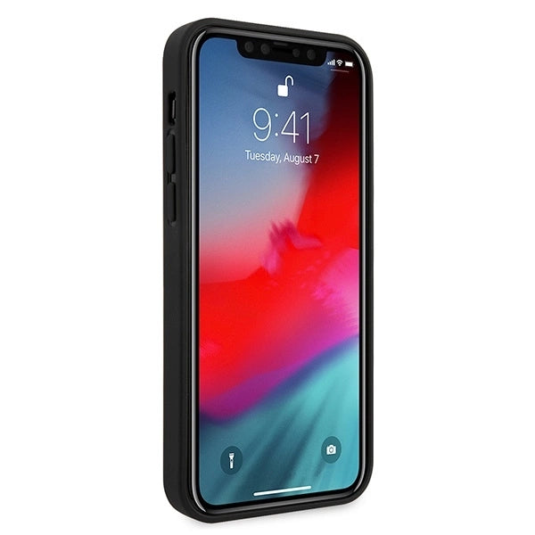 Guess GUHCP12LVSATMLRE iPhone 12 Pro Max 6.7" red/red hardcase Saffiano_3