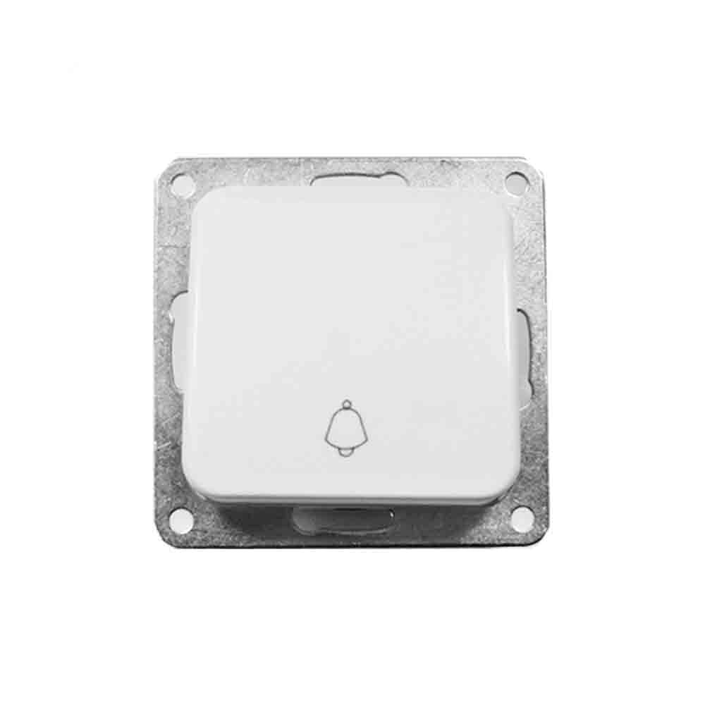 Interruptor campainha encastrar "serie term" branco 70x35x70mm (saco blÃster)_0