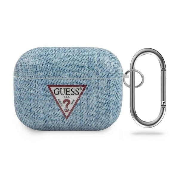 Guess GUACAPTPUJULLB AirPods Pro cover blue/light blue Jeans Collection_0