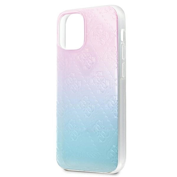 Guess GUHCP12S3D4GGBP iPhone 12 mini 5.4" blue-pink/blue&pink hardcase 4G 3D Pattern Collection_5
