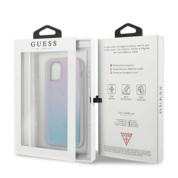 Guess GUHCP12S3D4GGBP iPhone 12 mini 5.4" blue-pink/blue&pink hardcase 4G 3D Pattern Collection_7