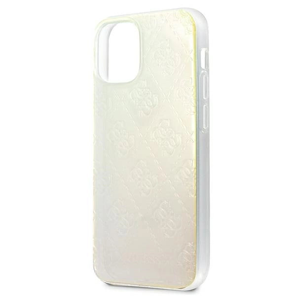 Guess GUHCP12S3D4GIRBL iPhone 12 mini 5.4" iridescent/opal hardcase 4G 3D Pattern Collection_3
