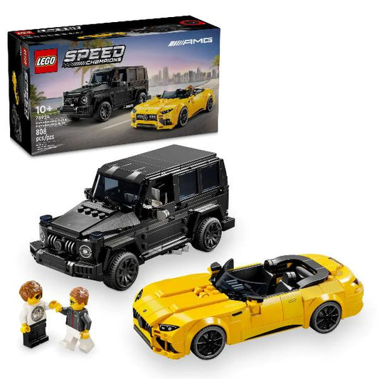 76924 Speed Champions Mercedes-AMG G 63 & Mercedes-AMG SL 63, Konstruktionsspielzeug_0