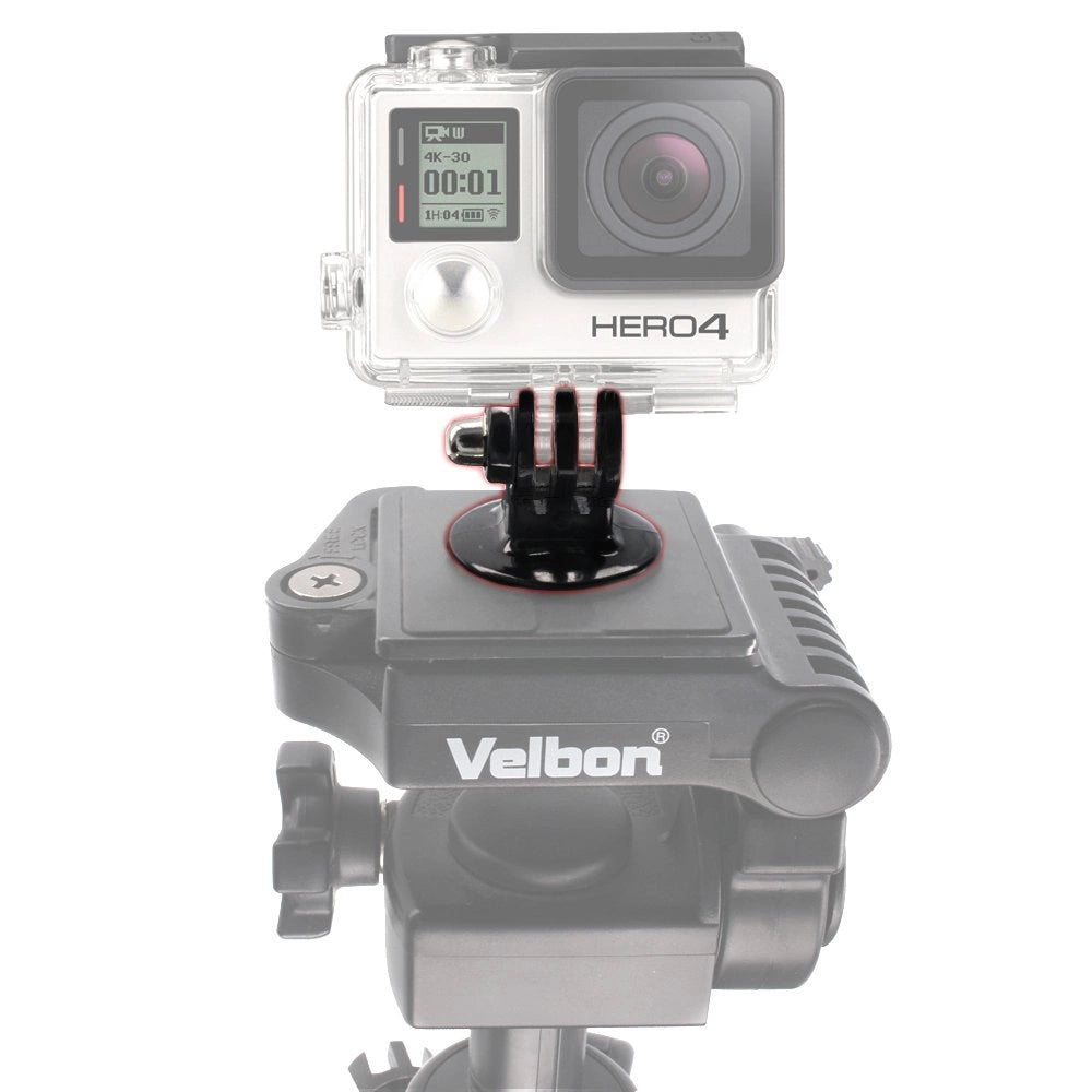 Sports Camera Mount with GoPro Tripod Mount - Black_0