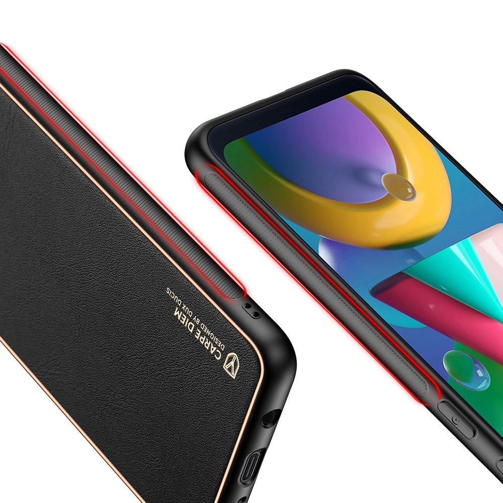 Dux Ducis Yolo elegant case made of soft TPU and PU leather for Samsung Galaxy M30s black_7
