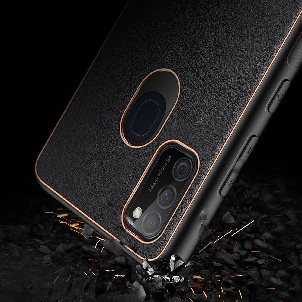 Dux Ducis Yolo elegant case made of soft TPU and PU leather for Samsung Galaxy M30s black_9