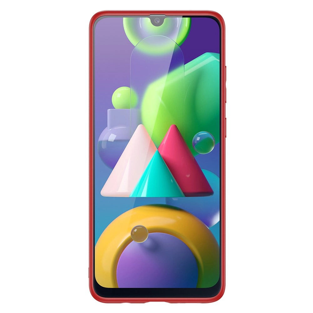 Dux Ducis Yolo elegant case made of soft TPU and PU leather for Samsung Galaxy M30s red_1