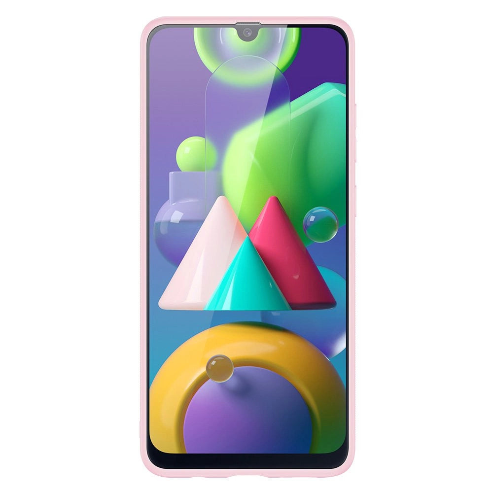 Dux Ducis Yolo elegant case made of soft TPU and PU leather for Samsung Galaxy M30s pink_1