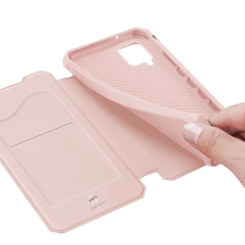 DUX DUCIS Skin X Bookcase type case for Samsung Galaxy A42 5G pink_1