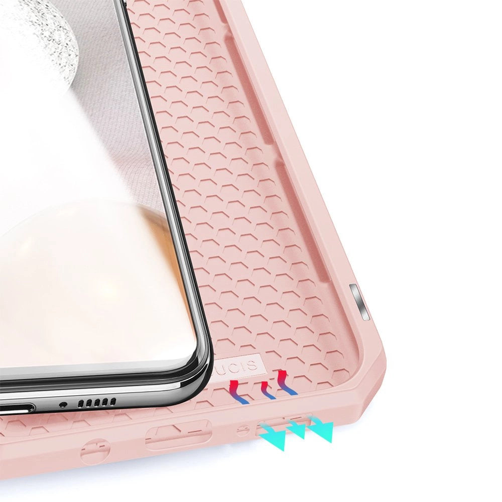DUX DUCIS Skin X Bookcase type case for Samsung Galaxy A42 5G pink_5