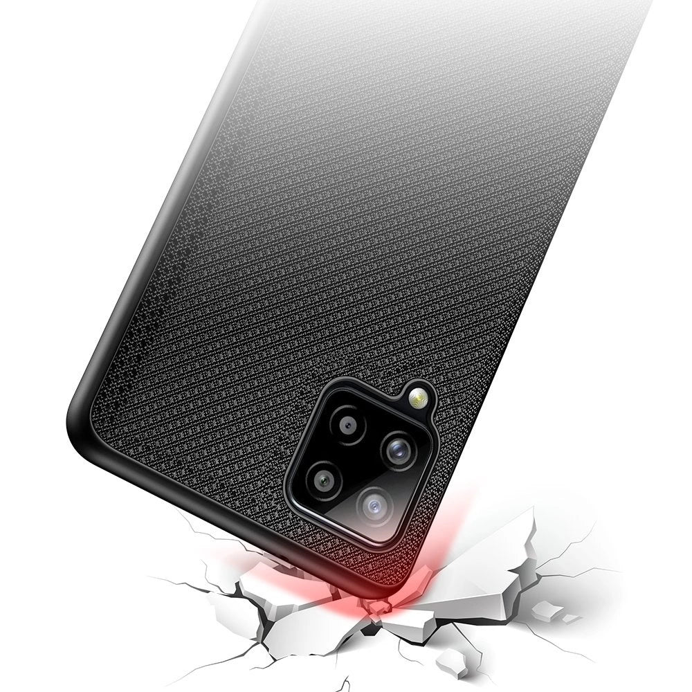 Dux Ducis Fino case covered with nylon material for Samsung Galaxy A42 5G black_3