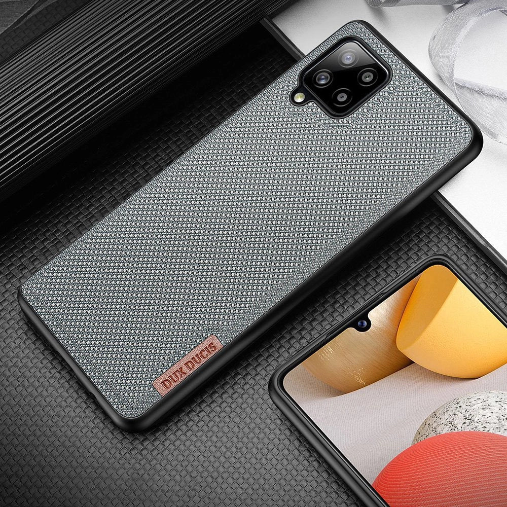 Dux Ducis Fino case covered with nylon material for Samsung Galaxy A42 5G gray_15
