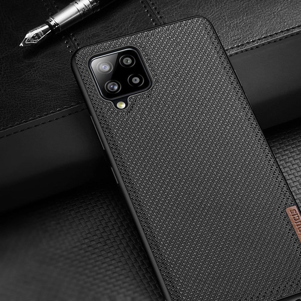 Dux Ducis Fino case covered with nylon material for Samsung Galaxy A42 5G gray_11