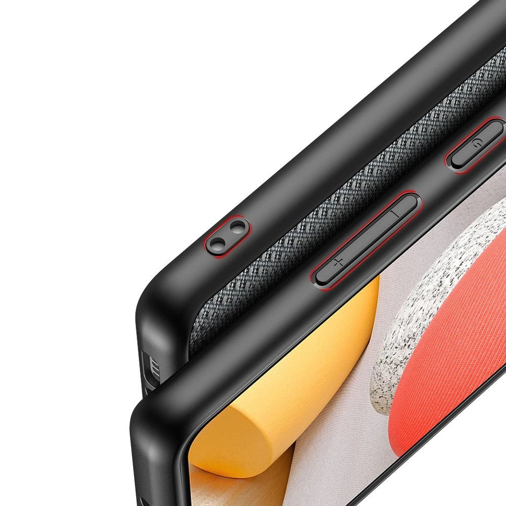 Dux Ducis Fino case covered with nylon material for Samsung Galaxy A42 5G gray_6