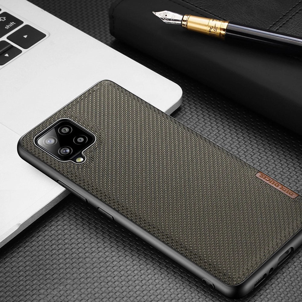 Dux Ducis Fino case covered with nylon material for Samsung Galaxy A42 5G green_13