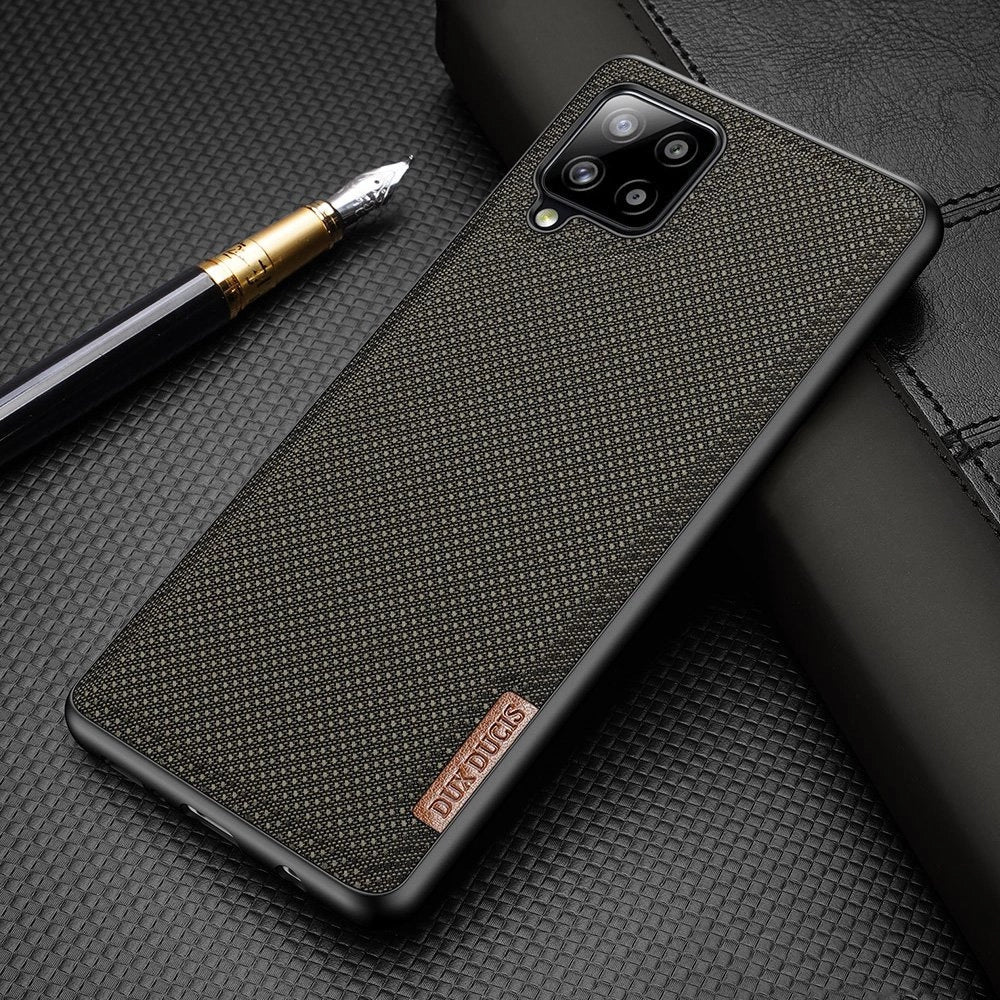 Dux Ducis Fino case covered with nylon material for Samsung Galaxy A42 5G green_15