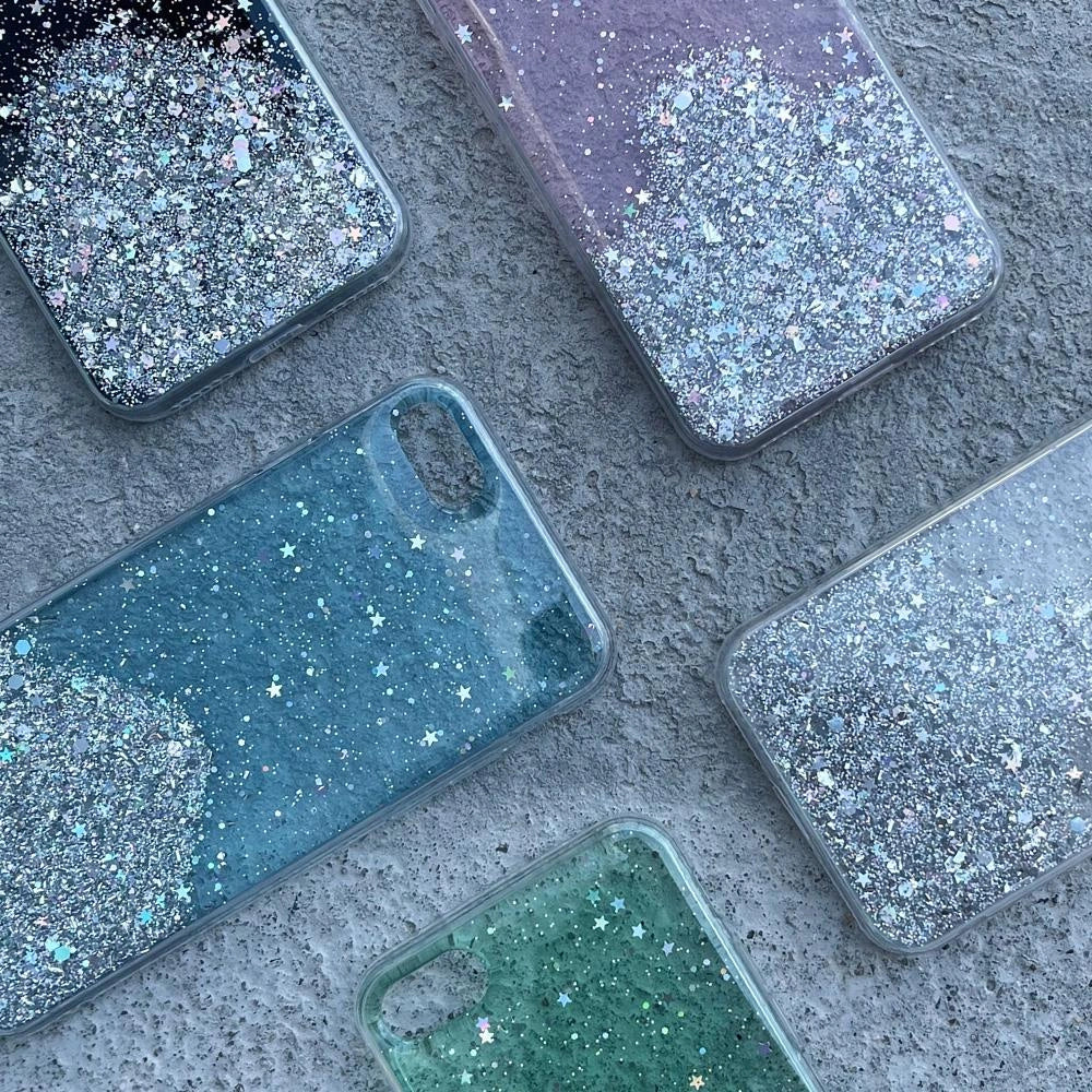 Wozinsky Star Glitter Shining Cover for Samsung Galaxy A42 5G green_6